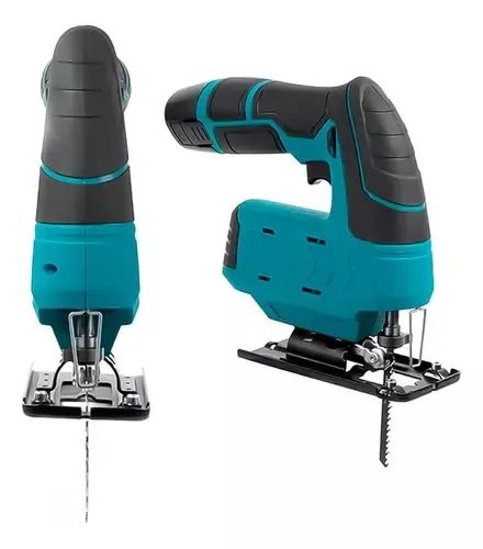 Serra tico tico multifuncional 12v 500W de potência 2 baterias Luatek LWJ-226 