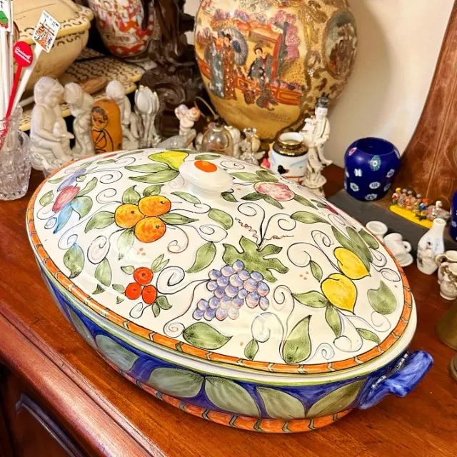 Magnífica sopeira em cerâmica Lis Cerâmica. - Foto 2