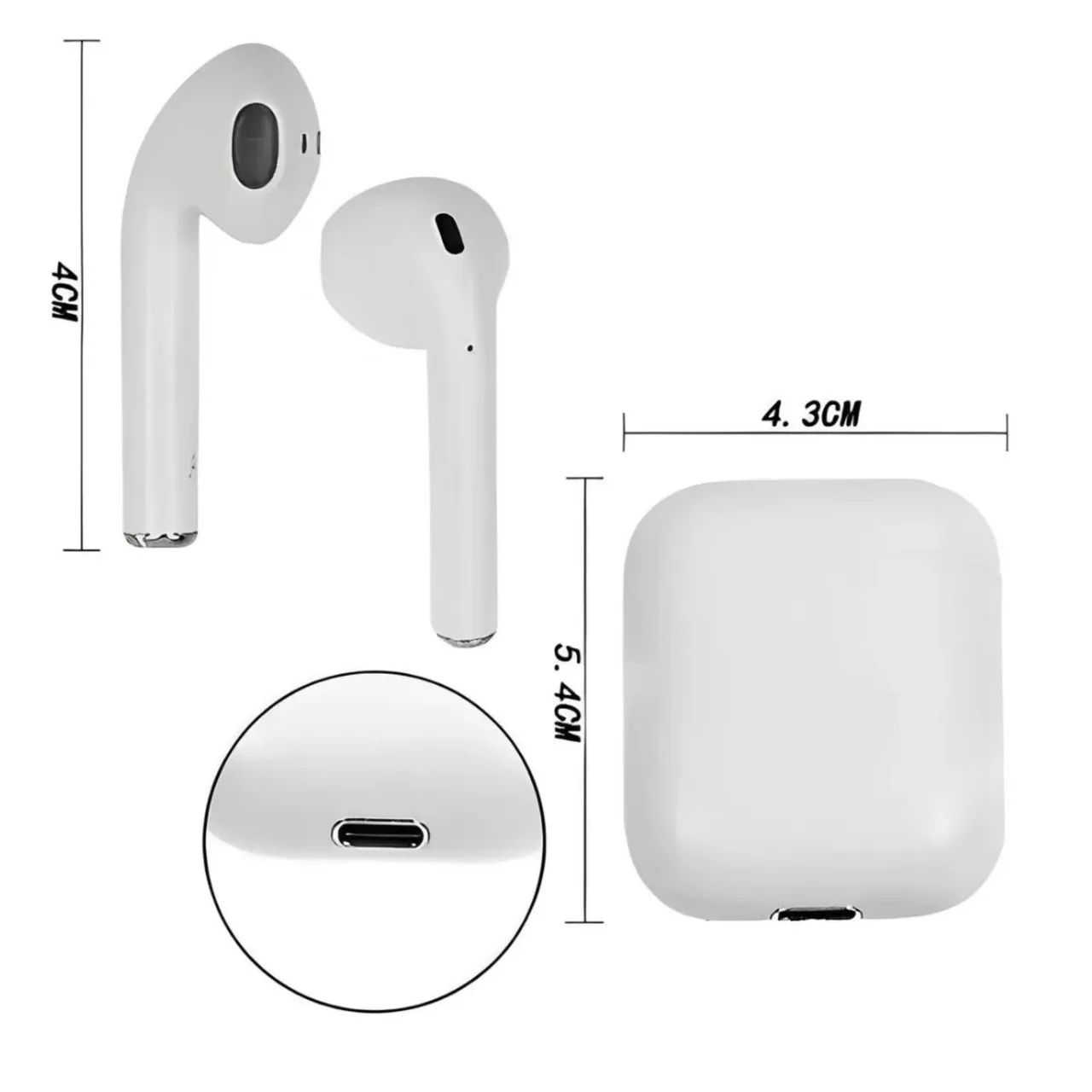 Fone de ouvido bluetooth i12 - Foto 3