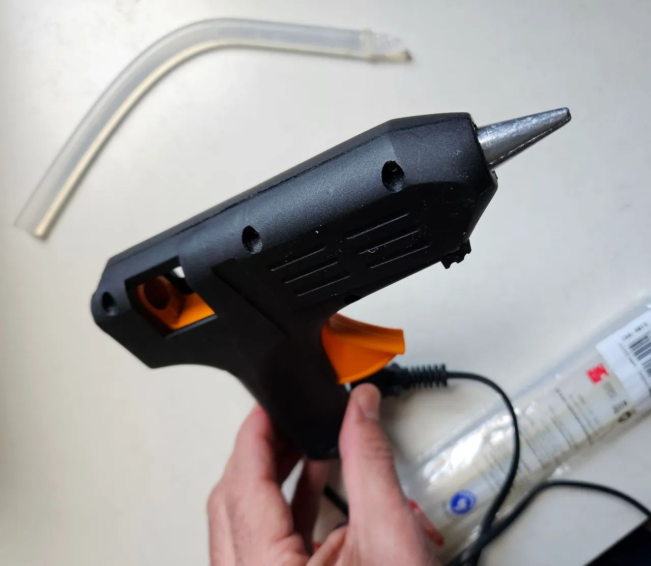 Pistola cola quente com bastões - Foto 2