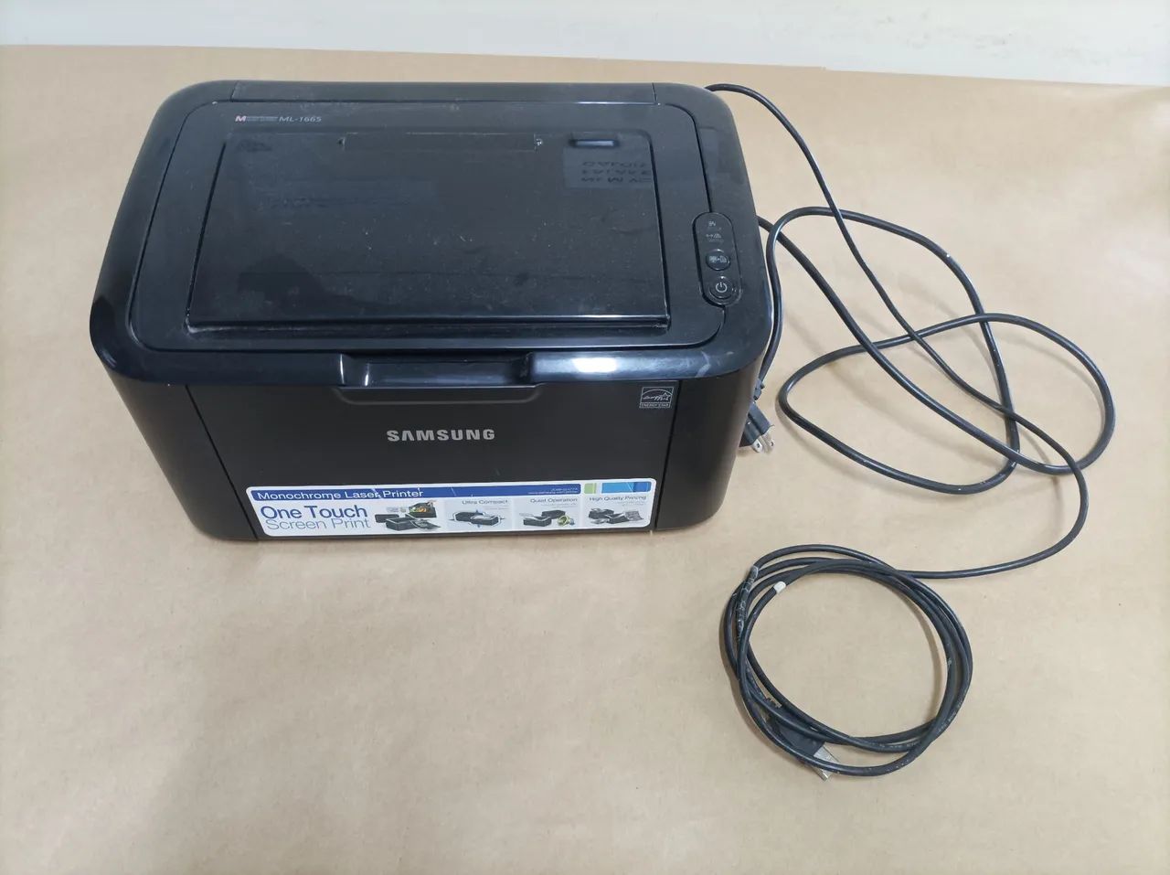 Impressora laser monocromática Samsung ml 1665 - Foto 2