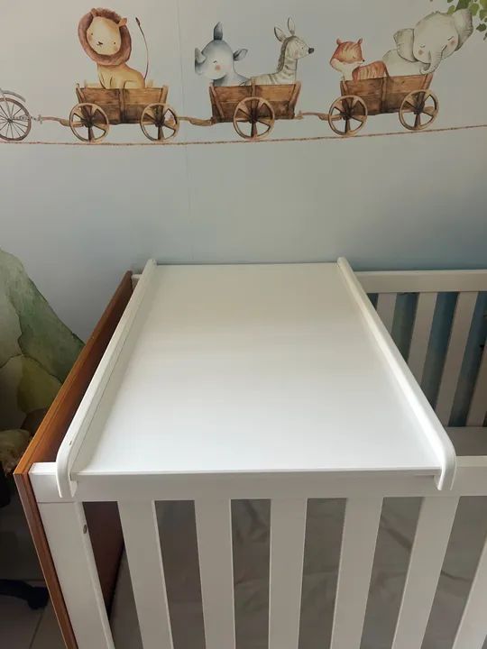 Trocador de bebê Movel em MDF Branco  - Foto 2