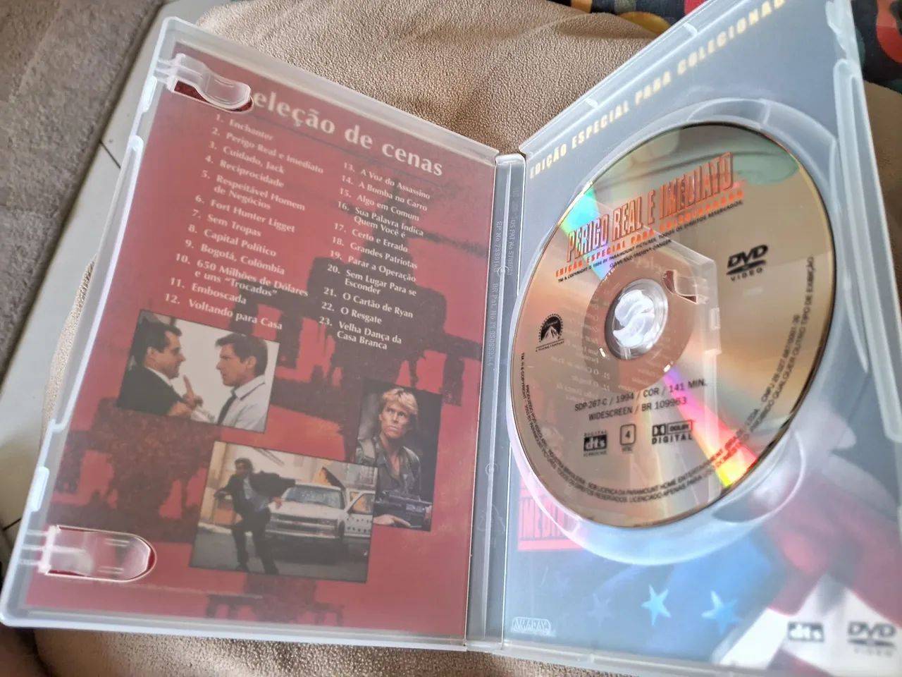 DVD Perigo real e imediato - Foto 3
