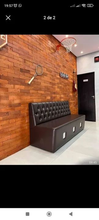 Casquilho rústico pra revestimento de paredes 