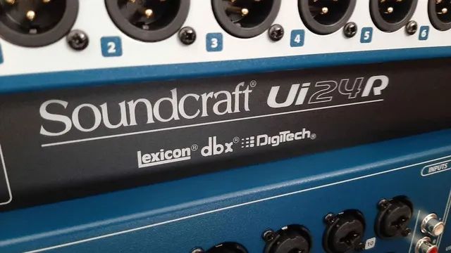 Mesa de Som Digital Soundcraft UI24R ( Nova Com Upgrade ) - Foto 5
