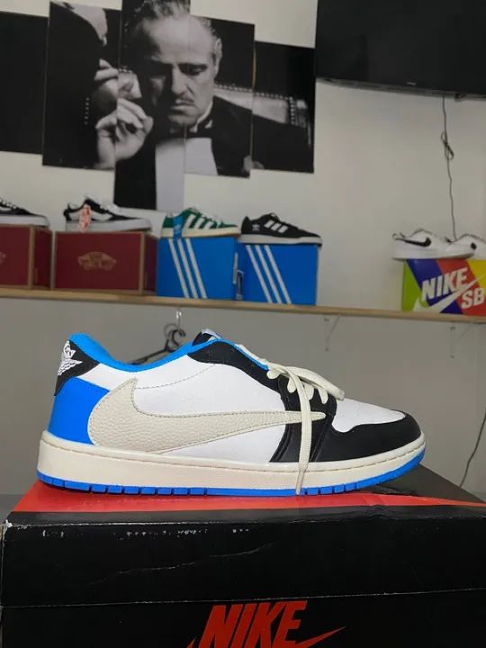 Tênis Nike Travis Scott x Air Jordan