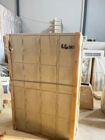 Armário de Aço com 16 portas Pequenas (Roupeiro) - Foto 2