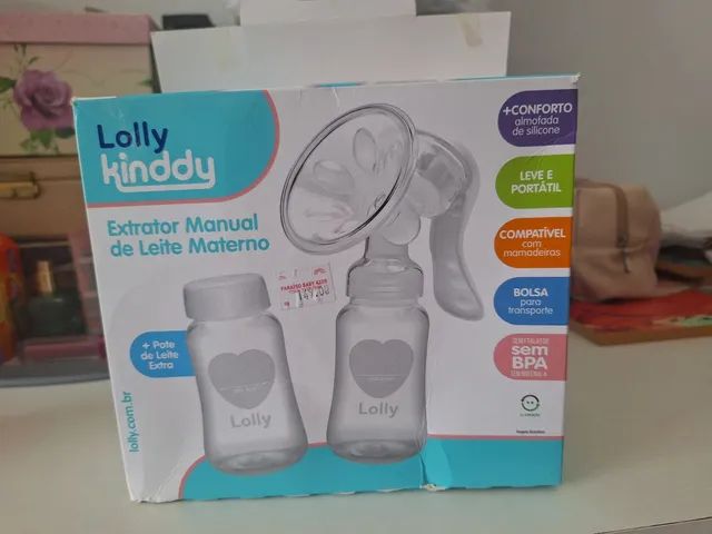 Extrator Manual de Leite Materno - Lolly Kinddy