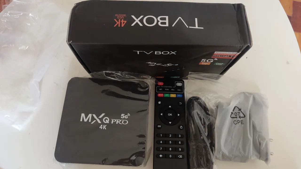 Smart box 5g 4k novo (mosqueiro)