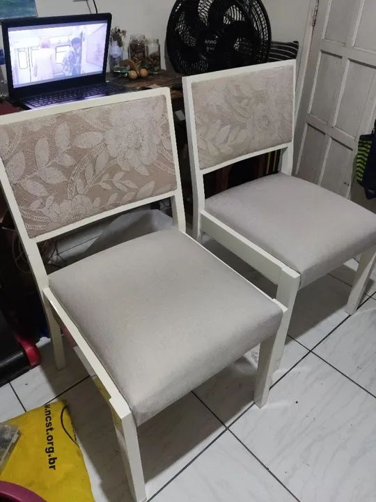 4 cadeiras para mesa de jantar ENTREGO LEIA 