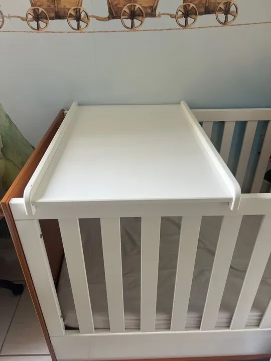 Trocador de bebê Movel em MDF Branco  - Foto 5