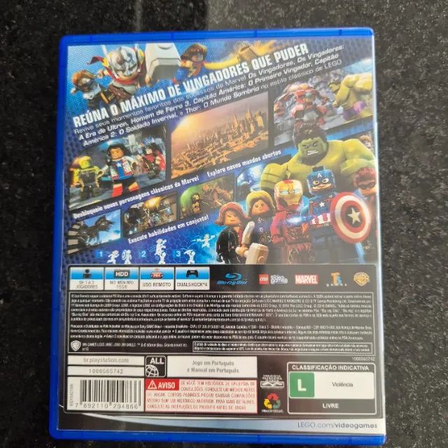 Jogo Game Lego Marvel Vingadores PS4 - Mídia Física - Foto 3