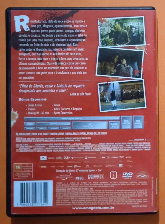 Dvd O Magnata (Encarte Interno) - Foto 2