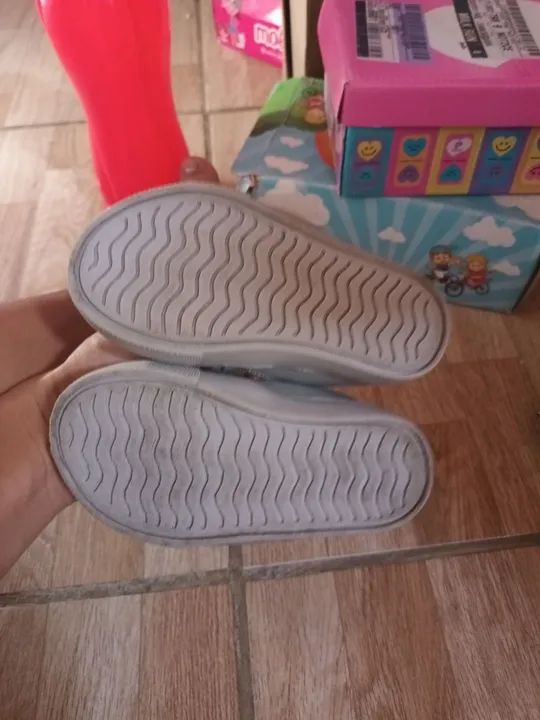 SapaTênis Infantil Baby Love - Tamanho 21 - Foto 2