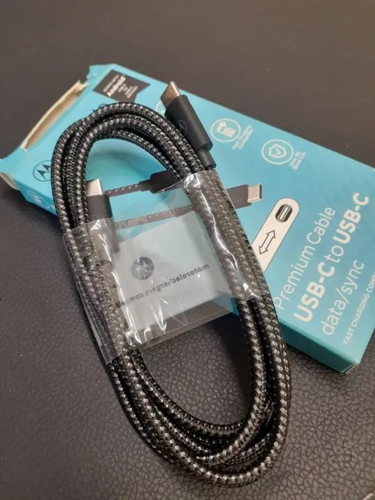 CABO MOTOROLA USB-C/USB-C 1,5M - Foto 2