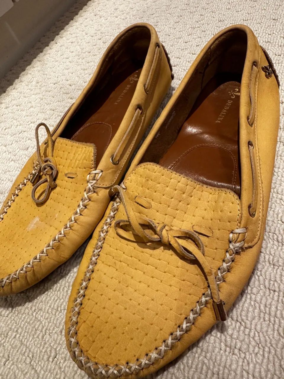 Mocassim Amarelo Dudalina 