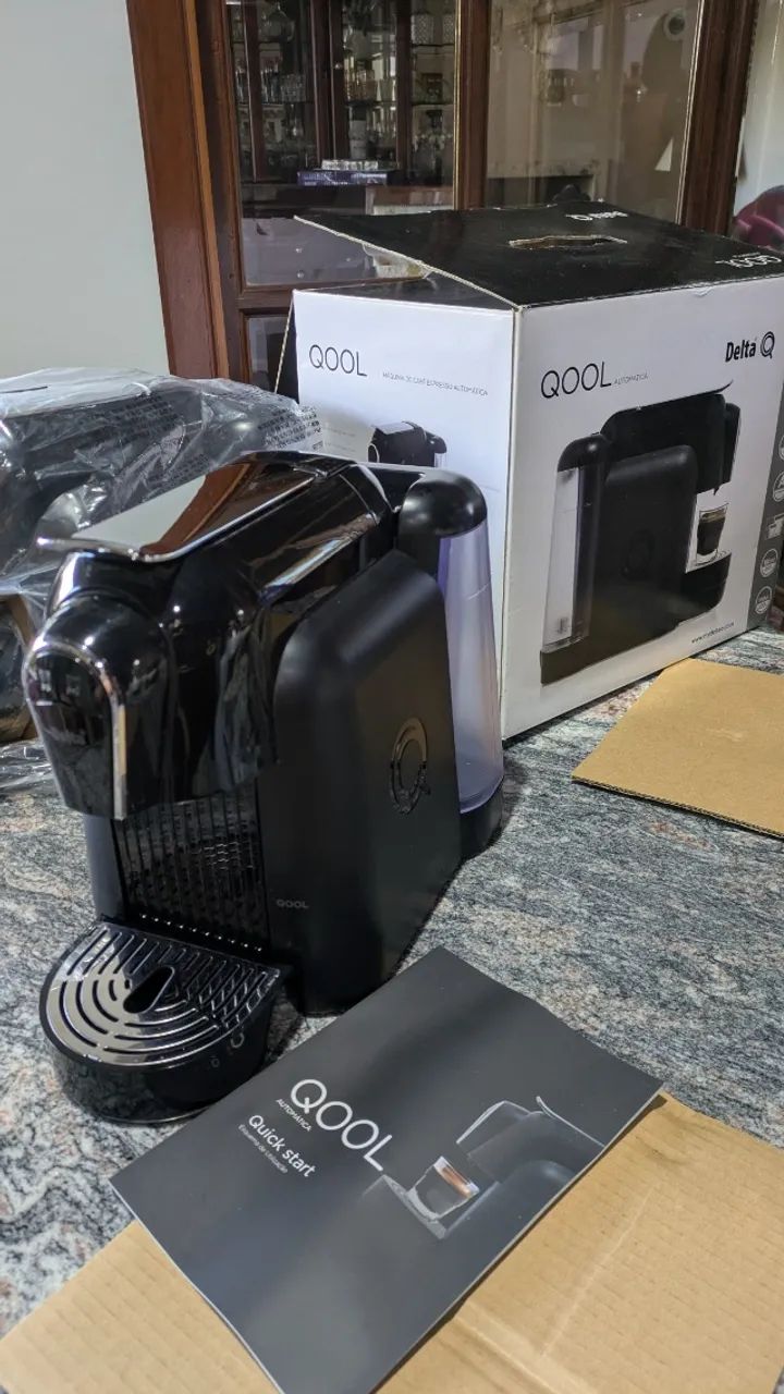 Cafeteira Espresso Automática Qool Delta Q Preta 110v - Foto 4