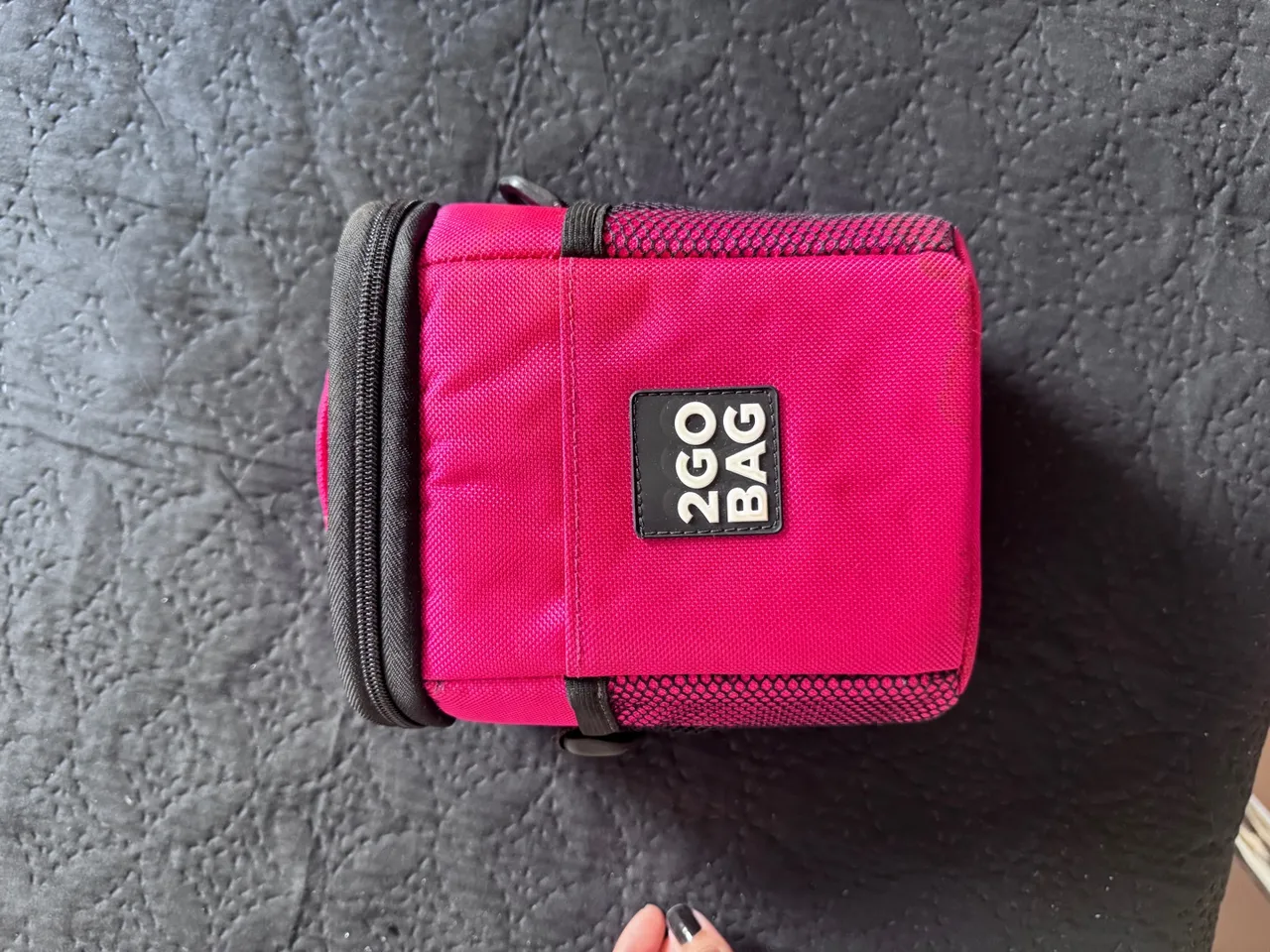 Bolsa de câmera rosa 2GO