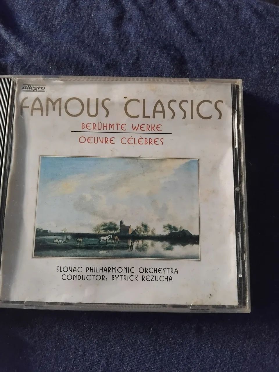 Trinca de CDs de coletâneas clássicas