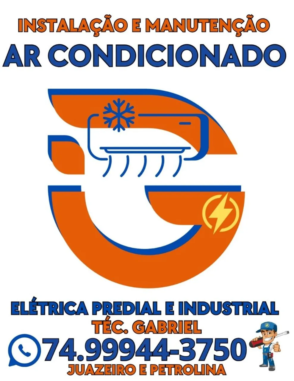 Instalação ar condicionado e eletrica