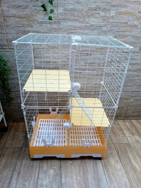 A Casinha para Coelho e Roedores - Conforto, Higiene e Diversão em 3 Níveis