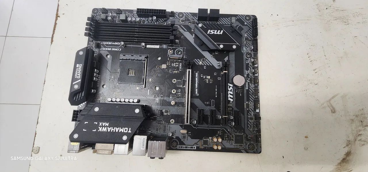 PLACA MÃE B450 TOMAHAWK MAX - Foto 5