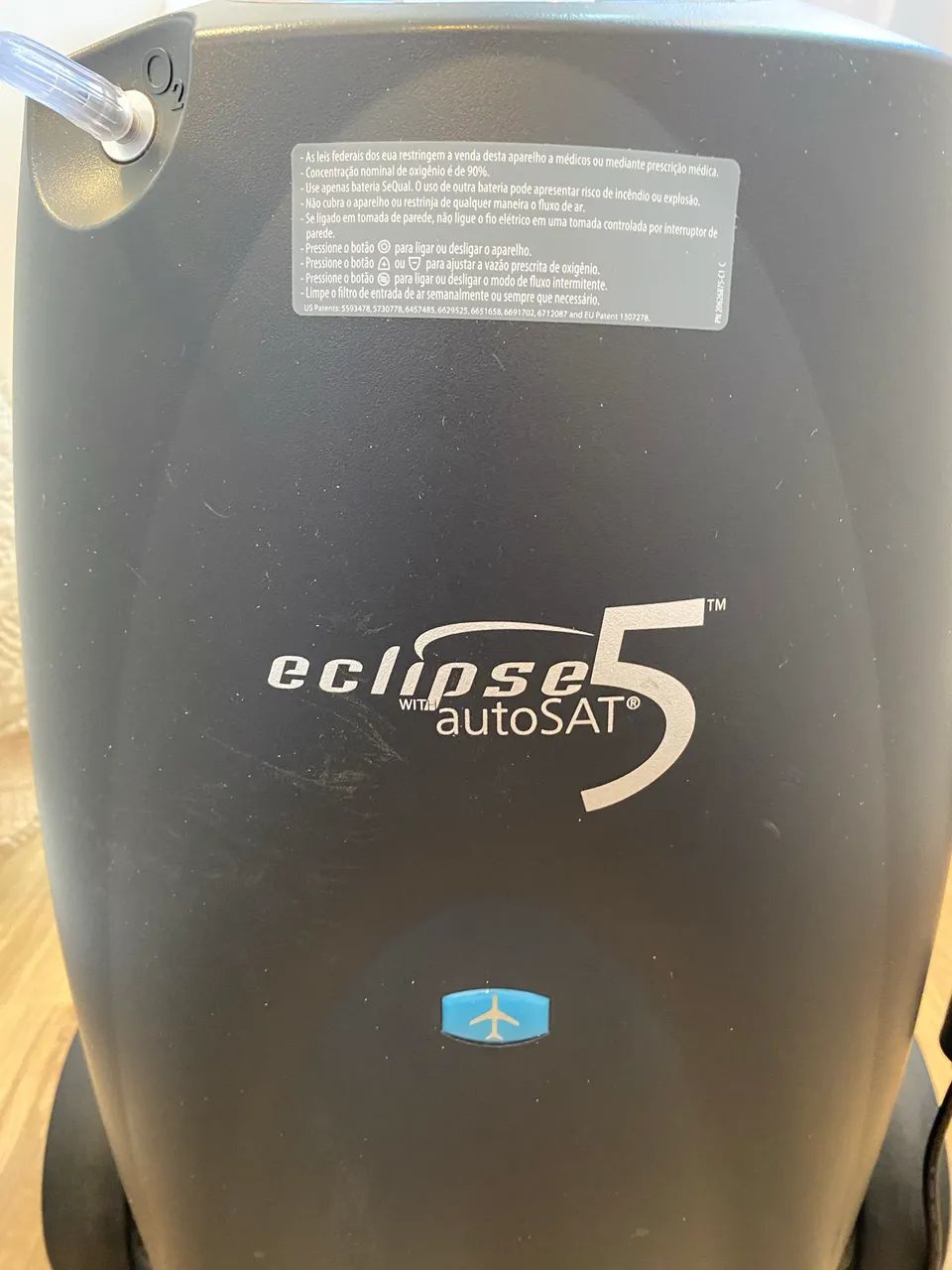 Vendo concentrador de oxigênio ECLIPSE 5, pouco usada - Foto 3