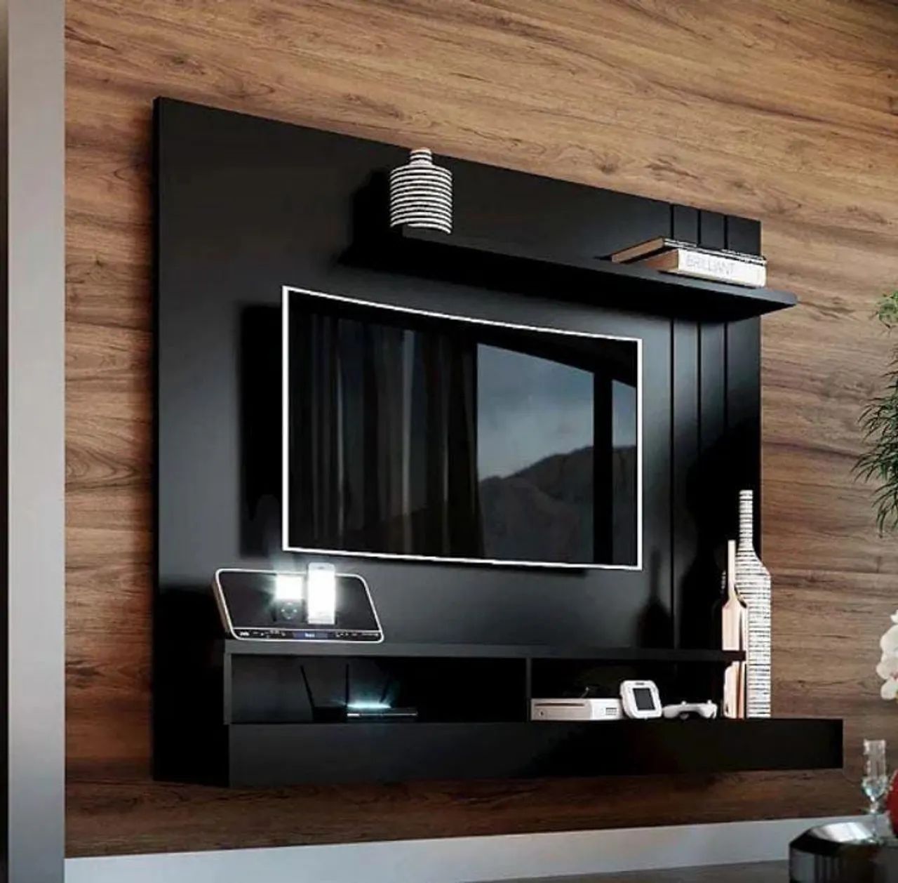 Rack para TV Preto com Design Moderno 629,99 