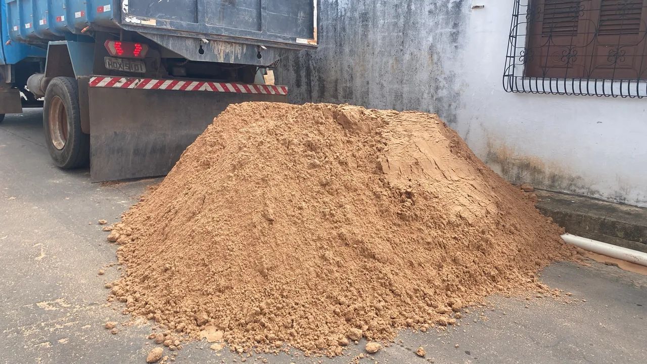 Areia média boa carrada de 6M - Foto 2