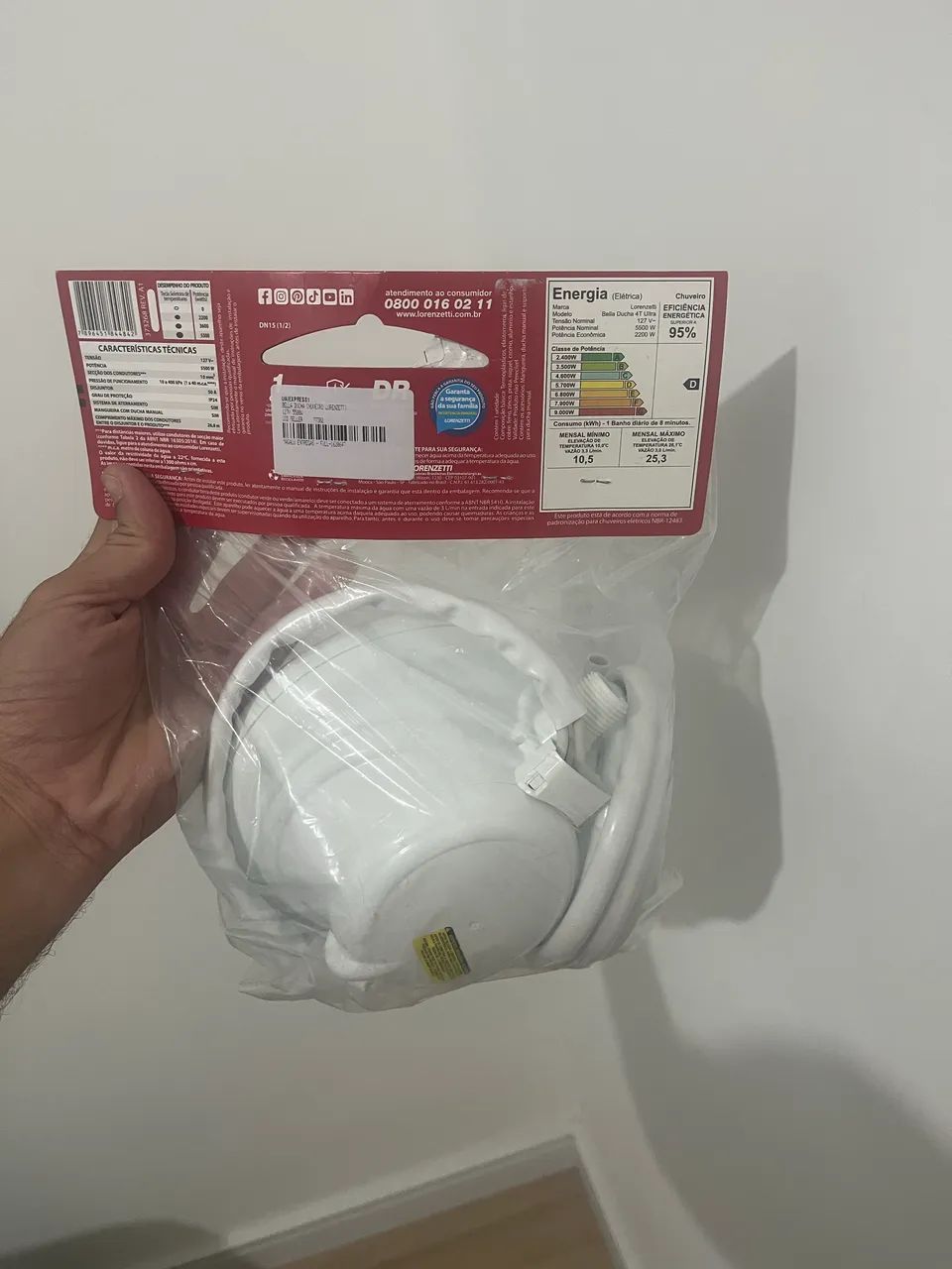 Chuveiro Lorenzetti64673228573571121