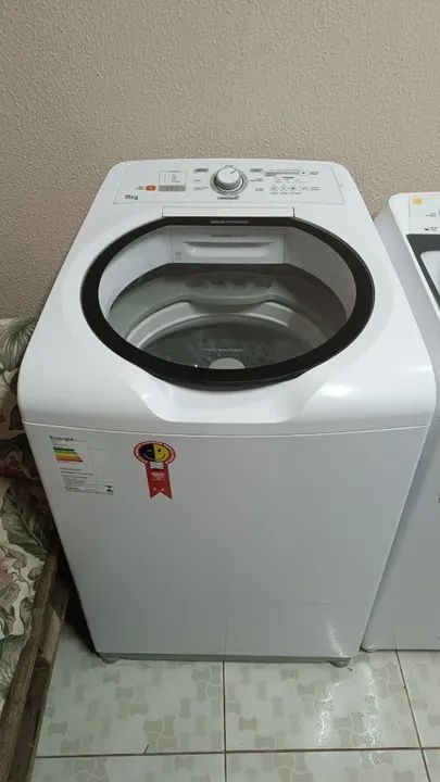 Máquina de Lavar Roupa Brastemp 15kg voltagem 110. Com 90 dias de garantia. Cesto de inox - Foto 2