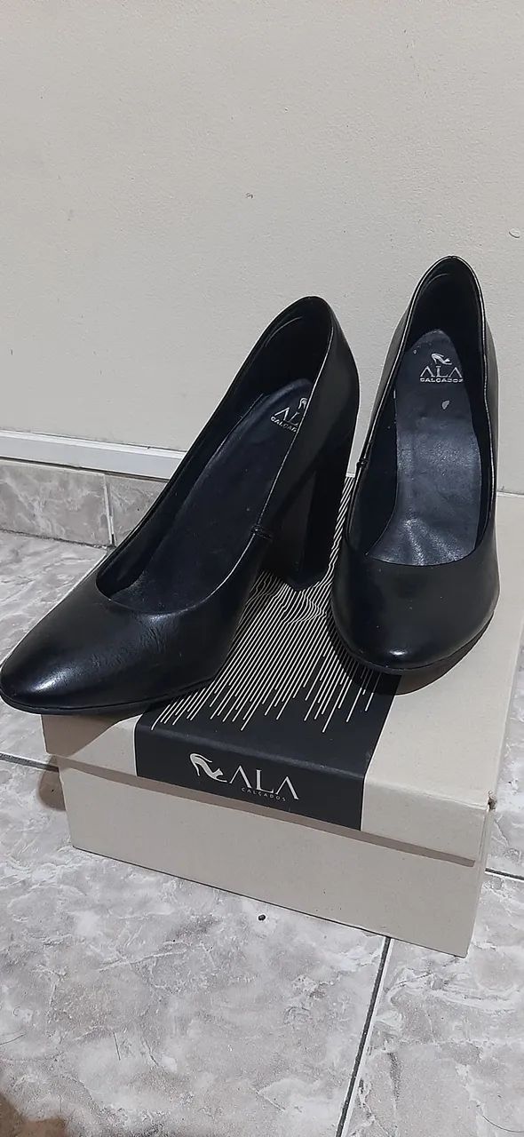 Sapato Feminino Salto Grosso ALA Calçados - Foto 4