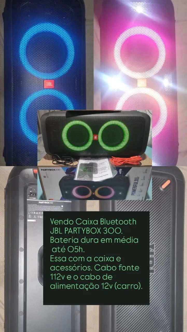 Caixa de Som Bluetooth JBL Partybox 300