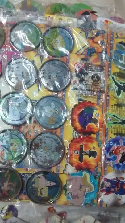 Tazos Yu Gi Oh, Meninas Super Poderosas, Bob Esponja - Foto 4