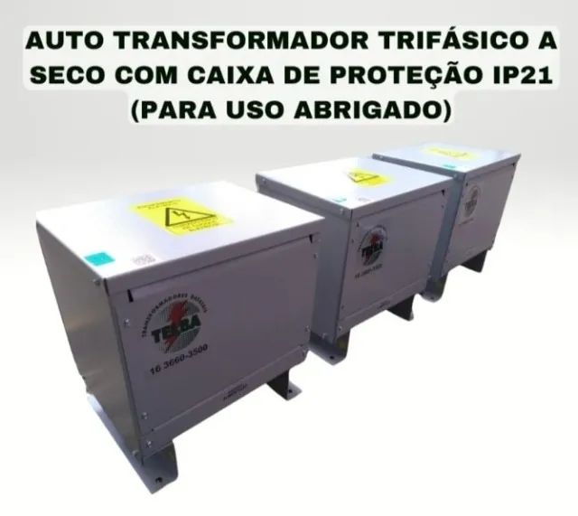 Auto Transformador  20KVA 380/220V c/ caixa