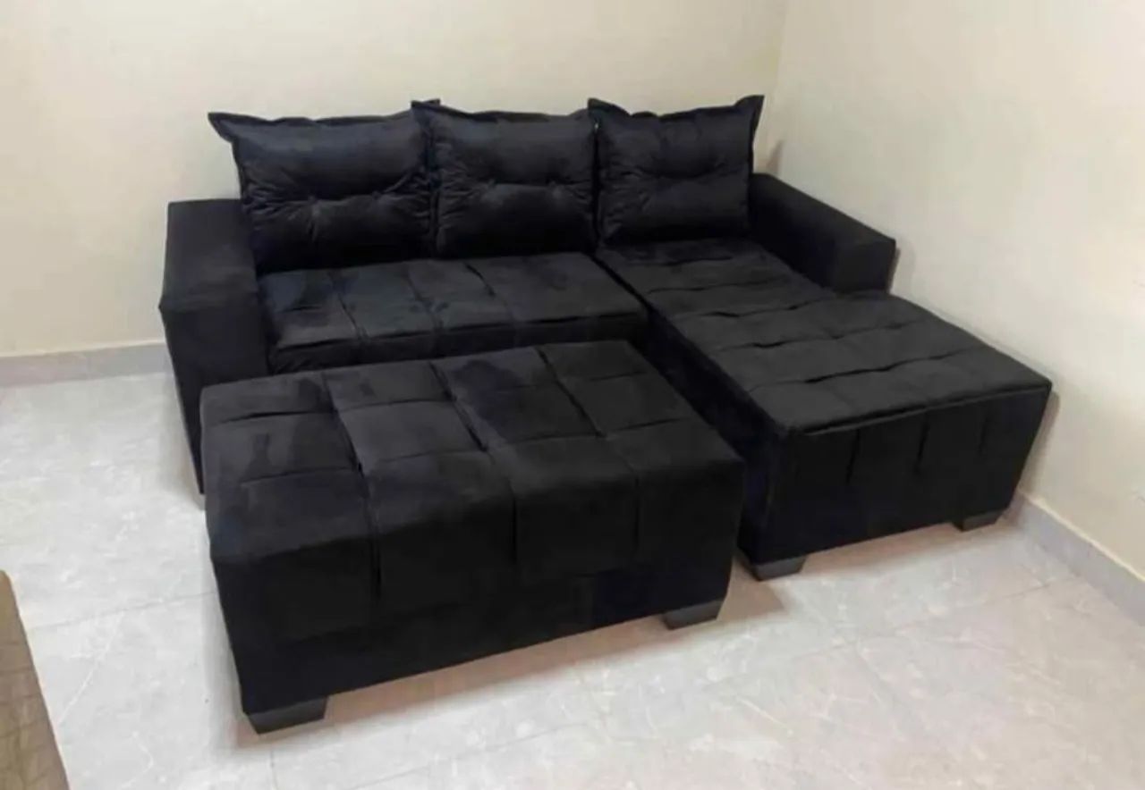 Sofá de luxo, exatamente como da foto 900$ - Foto 2