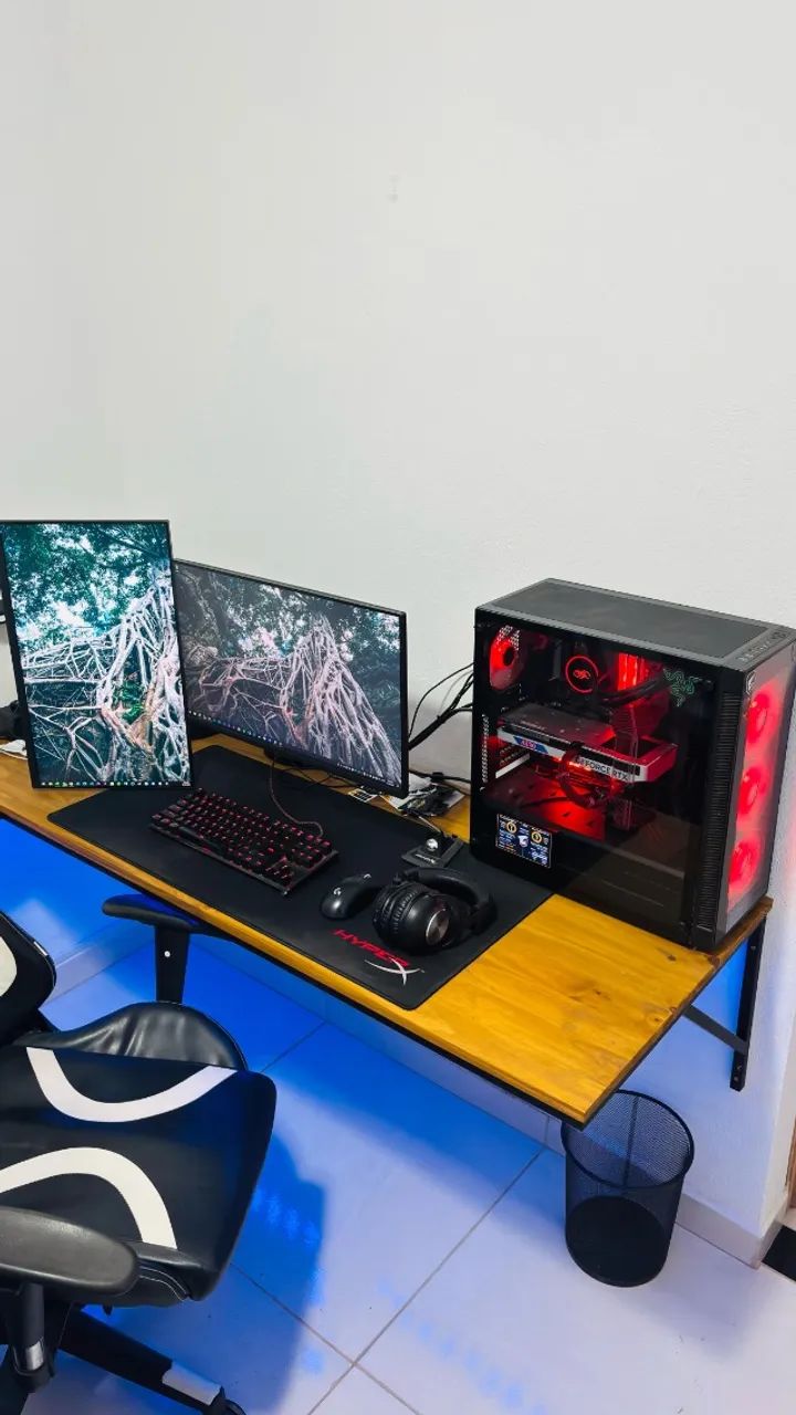 Setup Gamer Completo Ryzen 7 5700X3D + RTX 4060 + Alienware 240hz + Periféricos Premium - Foto 2
