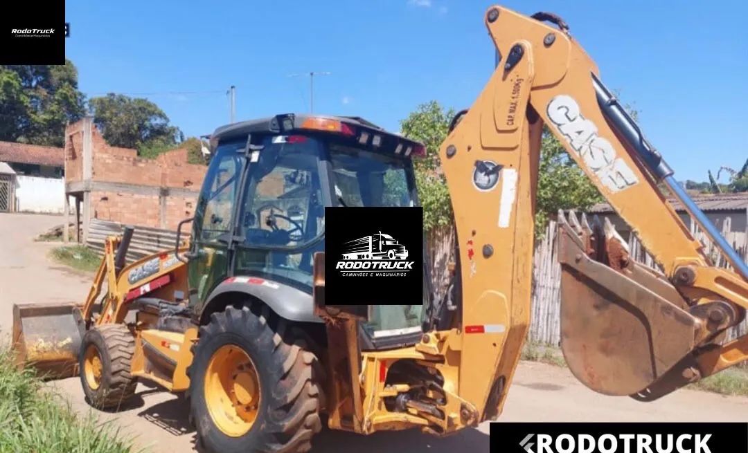 Retroescavadeira Case 580N - 2015 - Foto 3