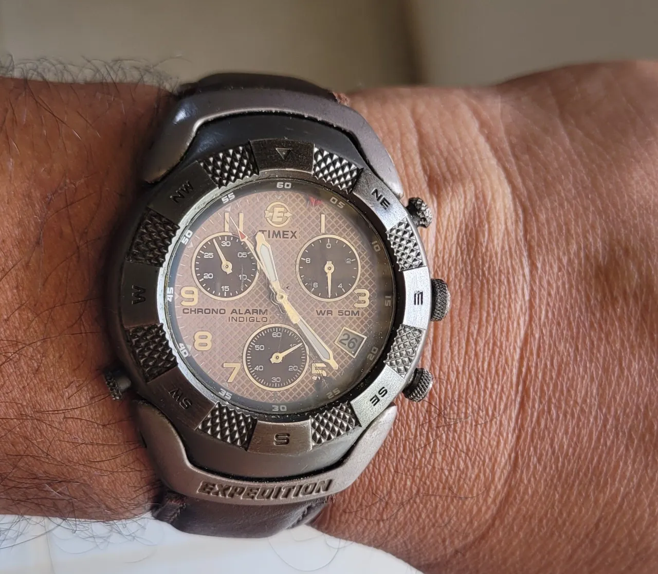 Relógio Timex Expedition Cronógrafo Indiglo