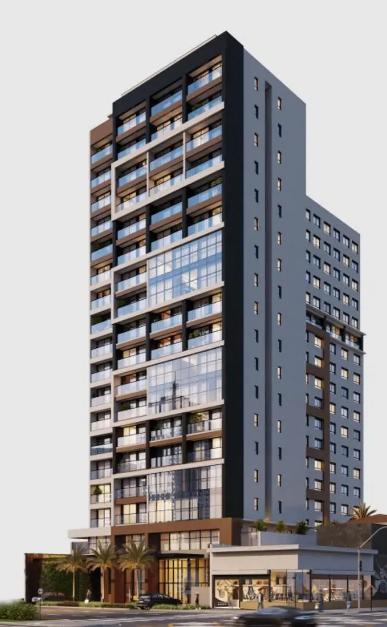 Studio à venda em Curitiba, Centro, com 1 quarto, 20,45m²