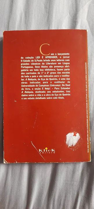 A Relíquia - Ler e Aprender Eça de Queirós - Foto 2