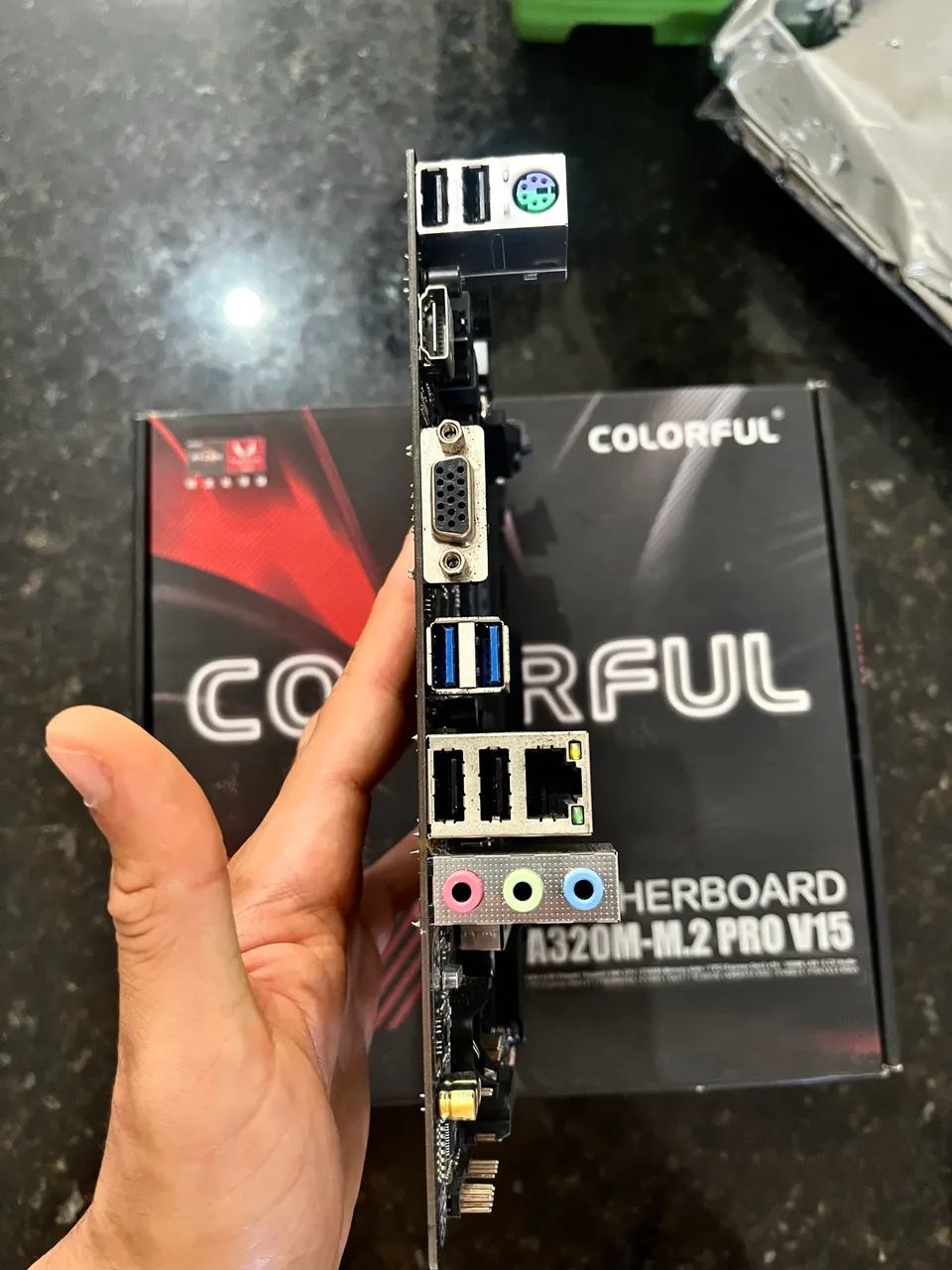 Placa Mãe A320M-M.2 PRO V15 - Foto 5