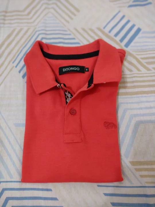 Polo infantil Ditongo - Vermelha