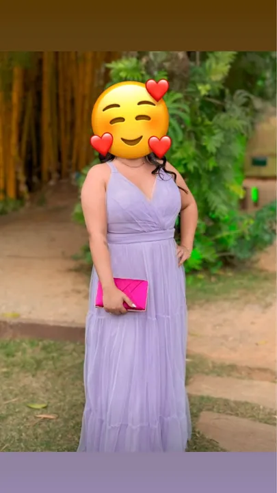 Vestido Longo Lilás para Festa