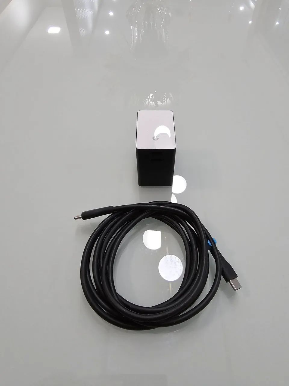 Carregador Original 2 USB-C + Cabo USB-C Google Pixel/Nexus 