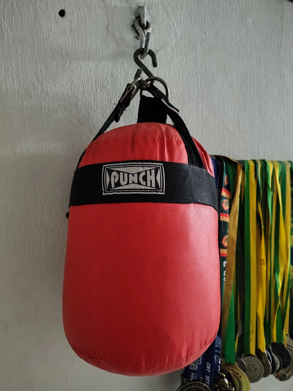 Mini saco de boxe novo