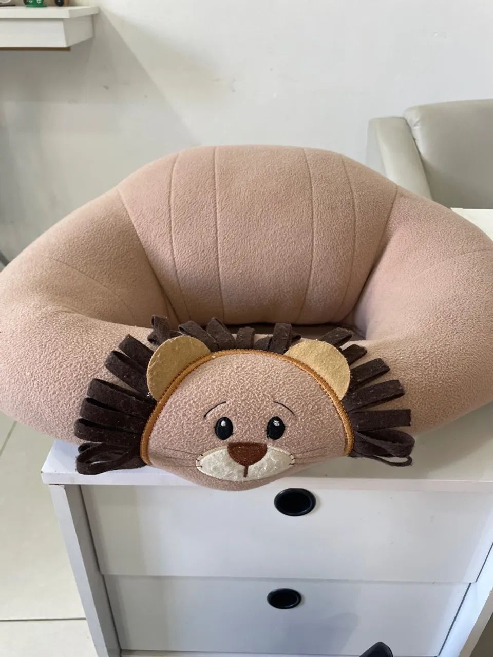 Assento Infantil para Bebê - Formato de Leãozinho