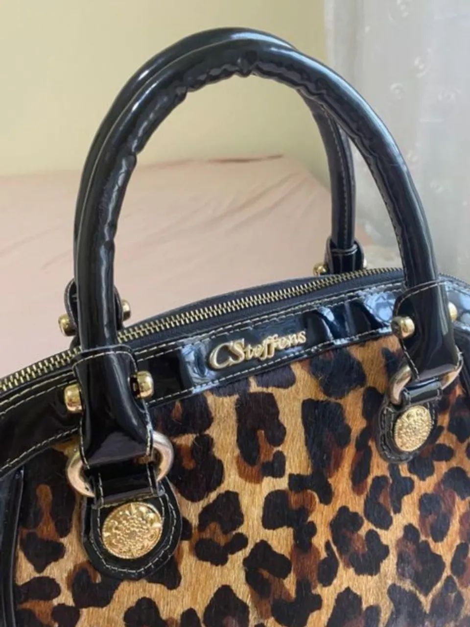 Bolsa Carmen Steffens animal print  - Foto 3