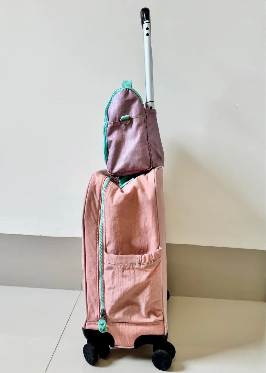 Mochila e lancheira Kipling ORIGINAL - Foto 4