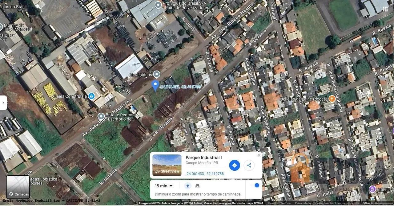 Terreno para Venda em Campo Mourão, Parque Industrial Augusto Tezelli Filho - Foto 2